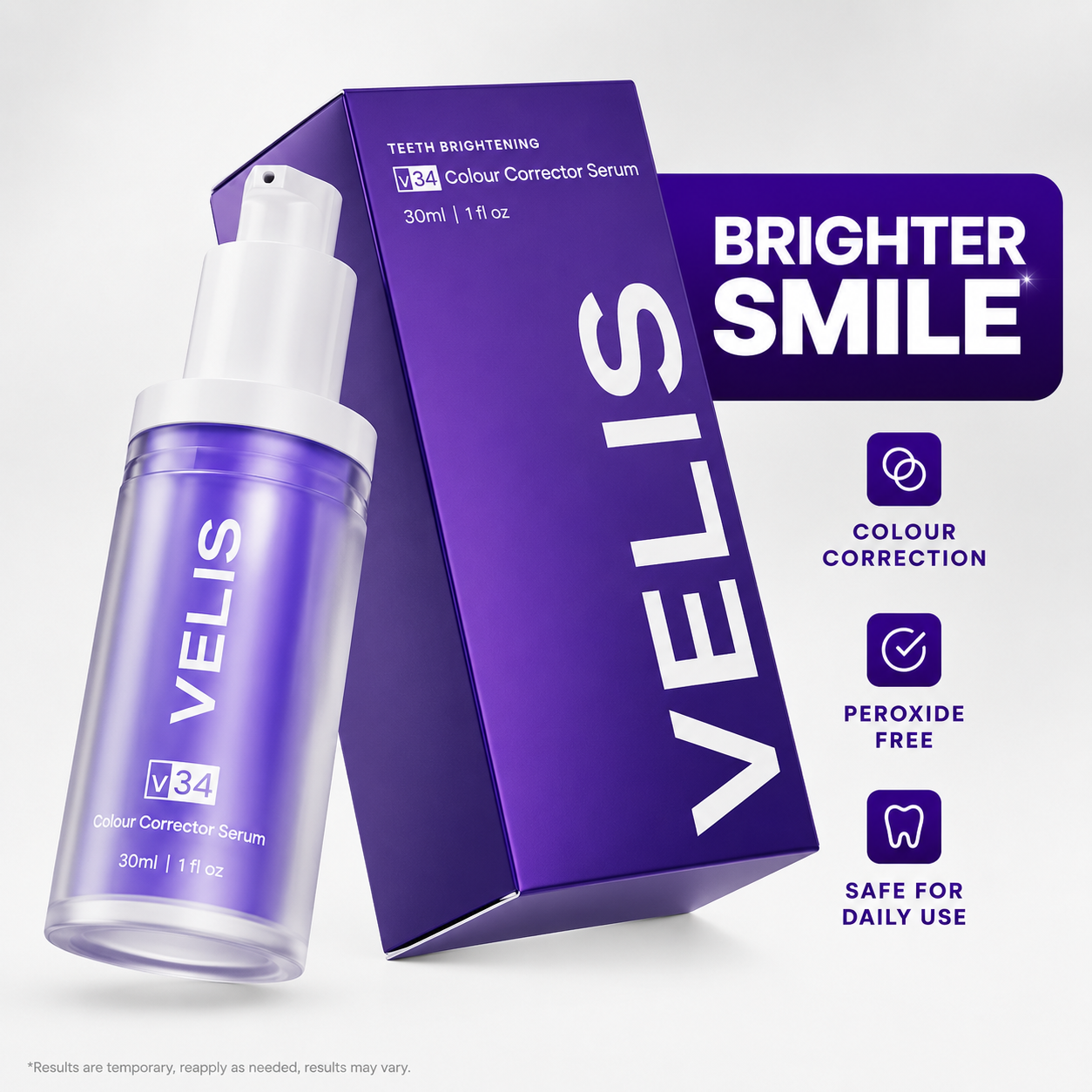 VELIS V34 Teeth Whitening Color Corrector